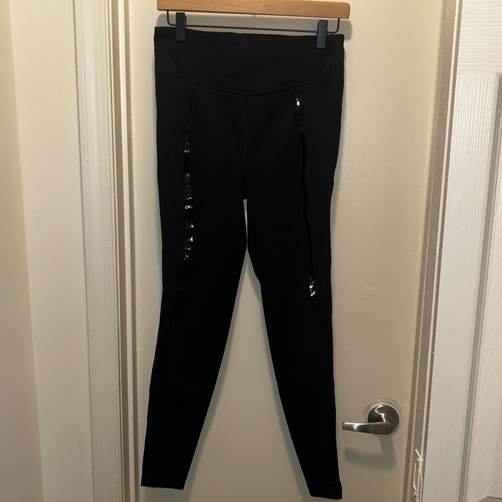 Lululemon Gloss Trim Run Super-High-Rise Leggings